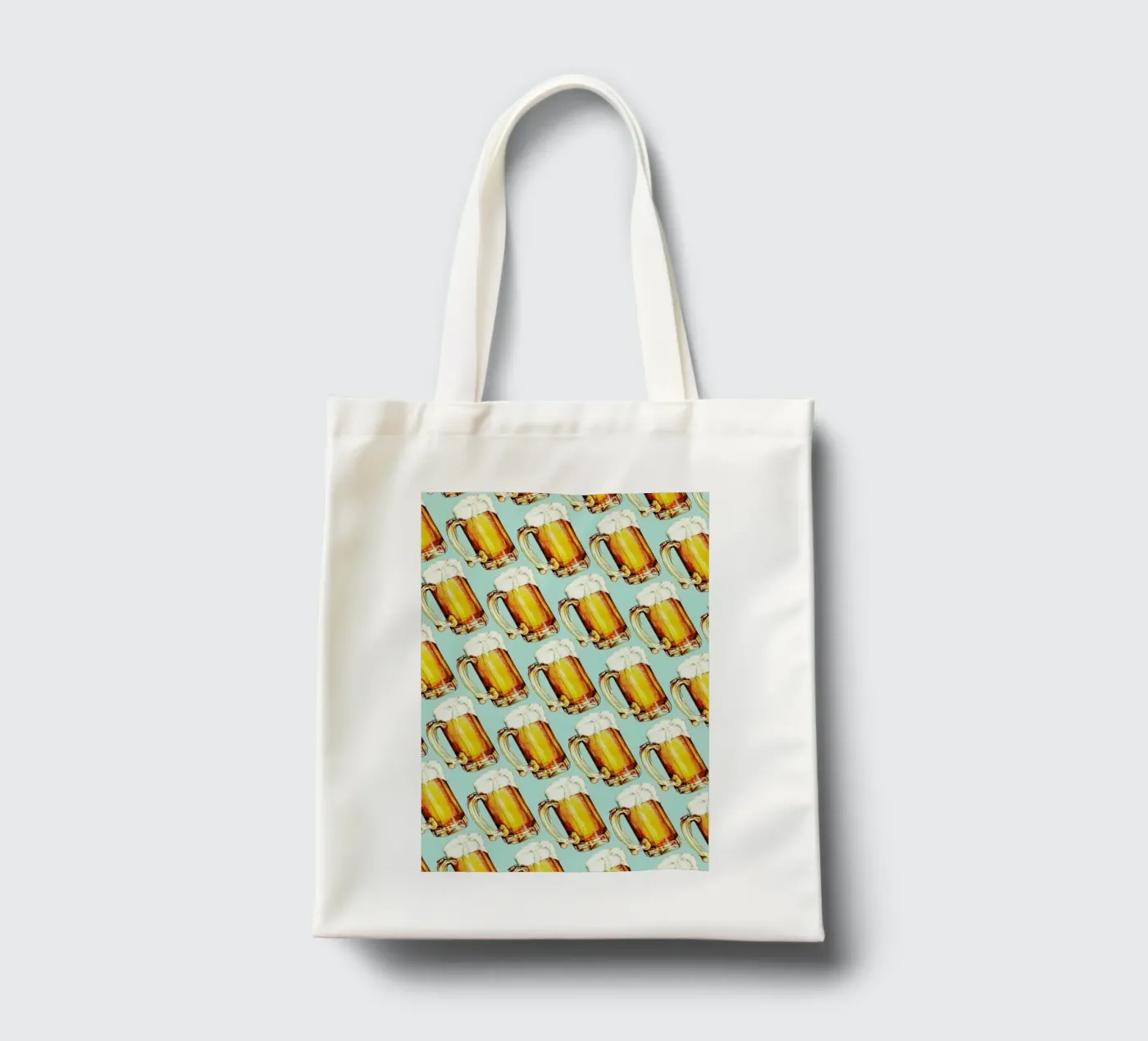 Beer Pattern borsa in juta da Kelly Gilleran