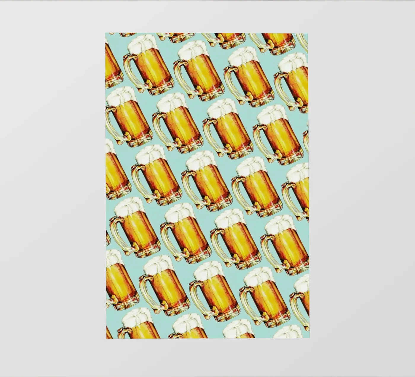 Beer Pattern PVC Plane von Kelly Gilleran