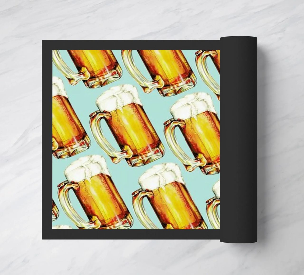Beer Pattern zerbino da Kelly Gilleran