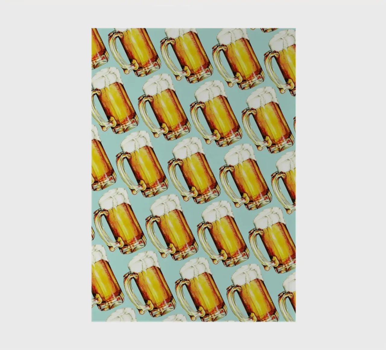 Beer Pattern notebook by Kelly Gilleran