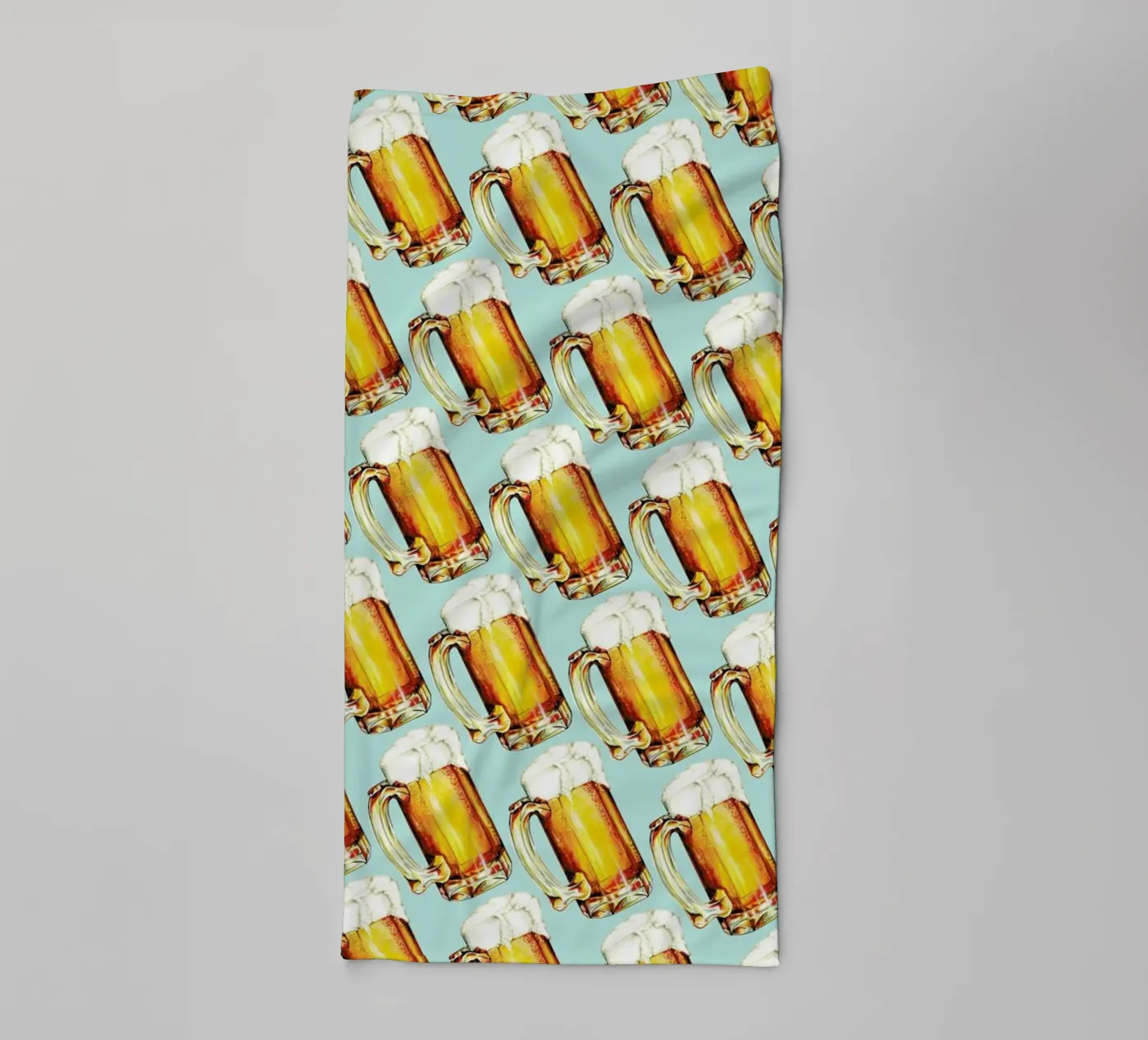 Beer Pattern asciugamano da bagno da Kelly Gilleran