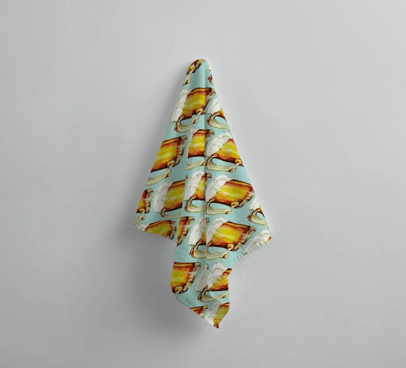 Beer Pattern towel by Kelly Gilleran