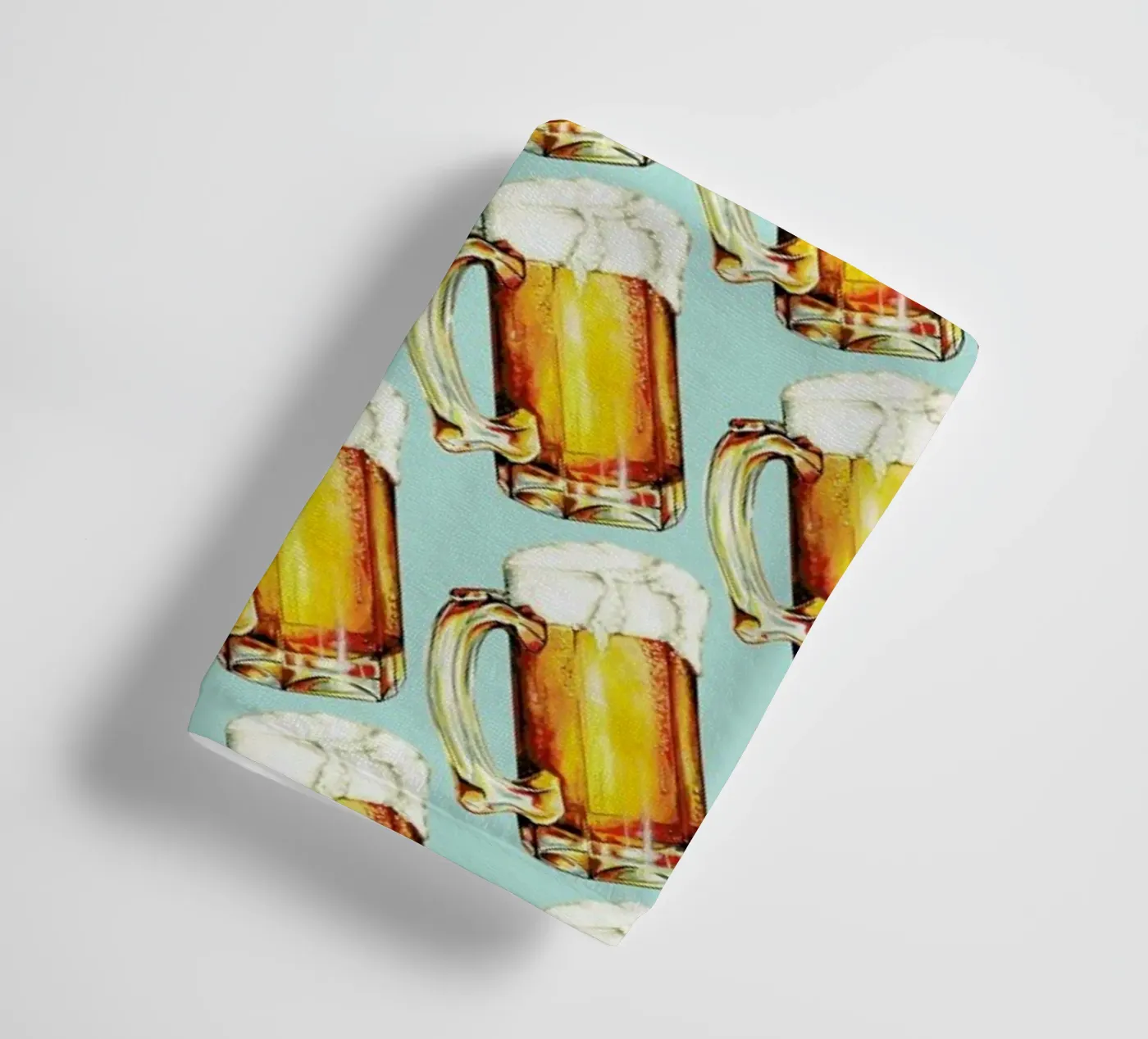 Beer Pattern towel by Kelly Gilleran