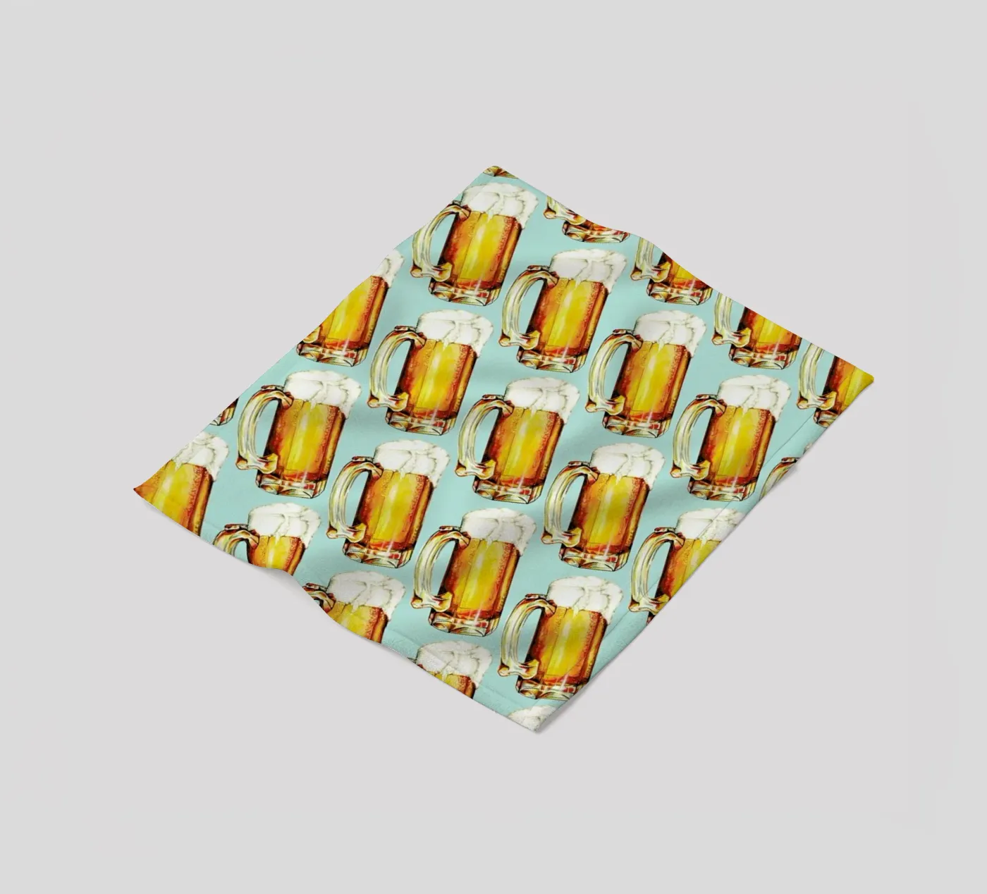 Beer Pattern fleecedeken van Kelly Gilleran