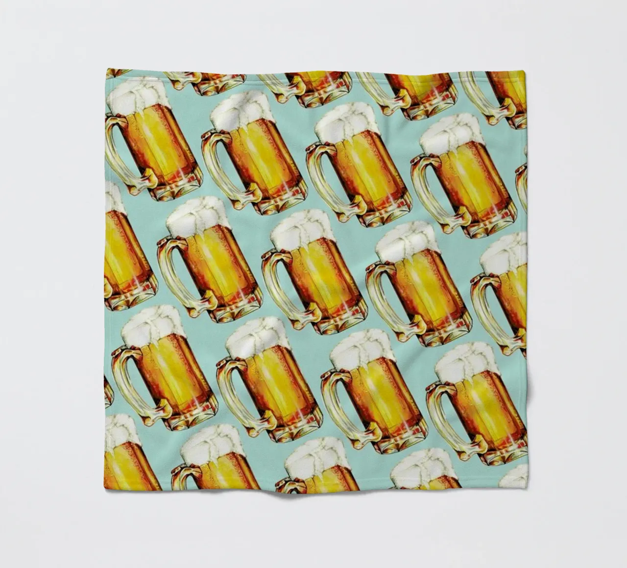 Beer Pattern fleecedeken van Kelly Gilleran