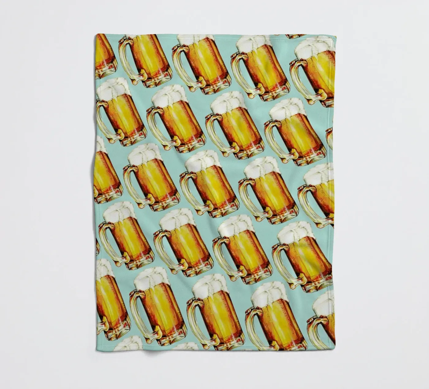 Beer Pattern Fleecedecke von Kelly Gilleran