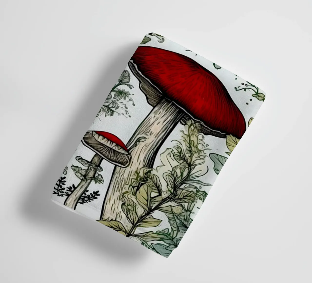 Funghi e vita forestale B asciugamano da bagno da Justyna Jaszke JBJart