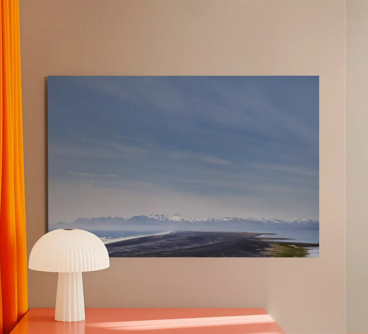 Paesaggio in Islanda alluminio dibond da Simon Koy