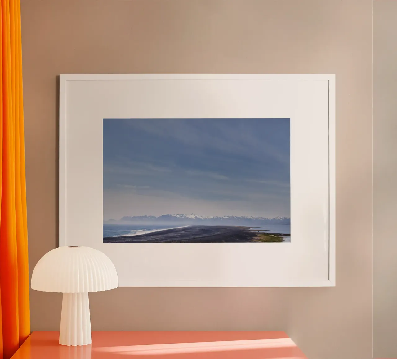 Paesaggio in Islanda carta hahnemühle da Simon Koy