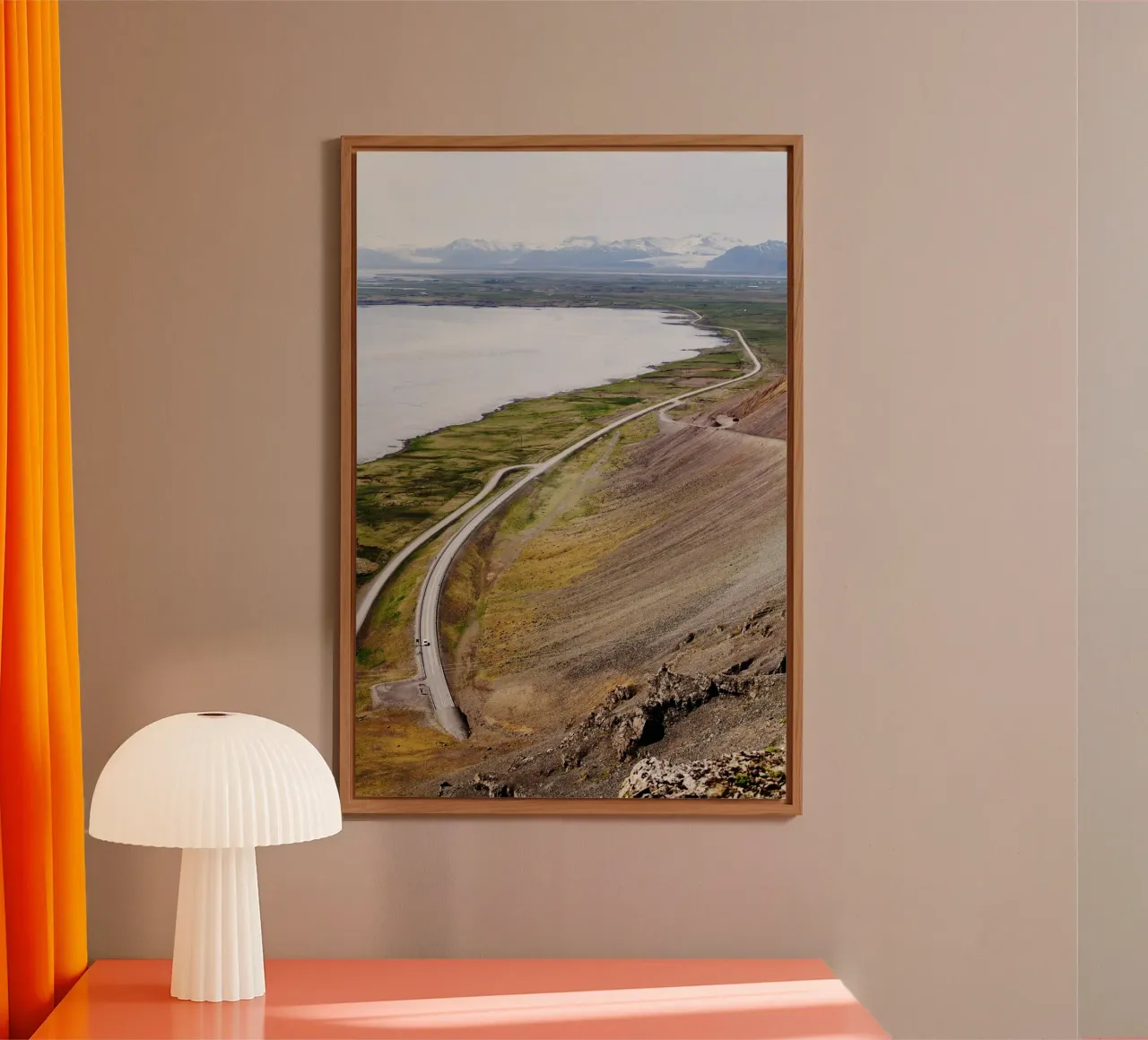 Strada in Islanda alluminio dibond da Simon Koy