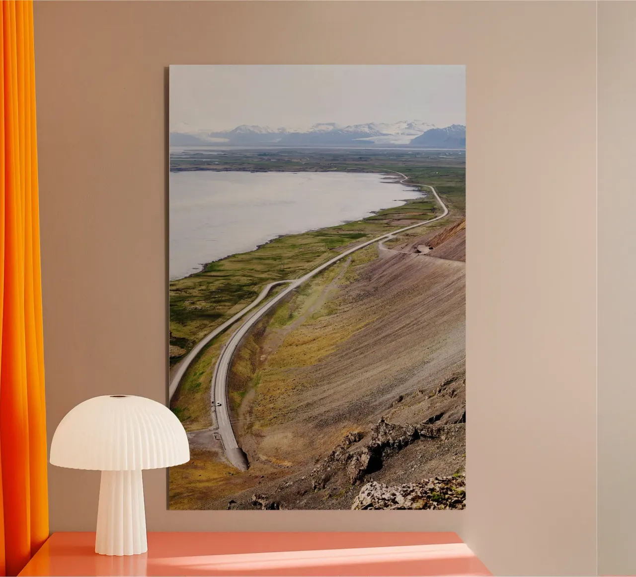 Strada in Islanda alluminio dibond da Simon Koy
