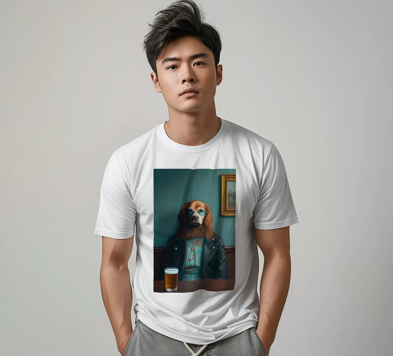 Ethan t-shirt da Affiches Chien Originales – Dogland