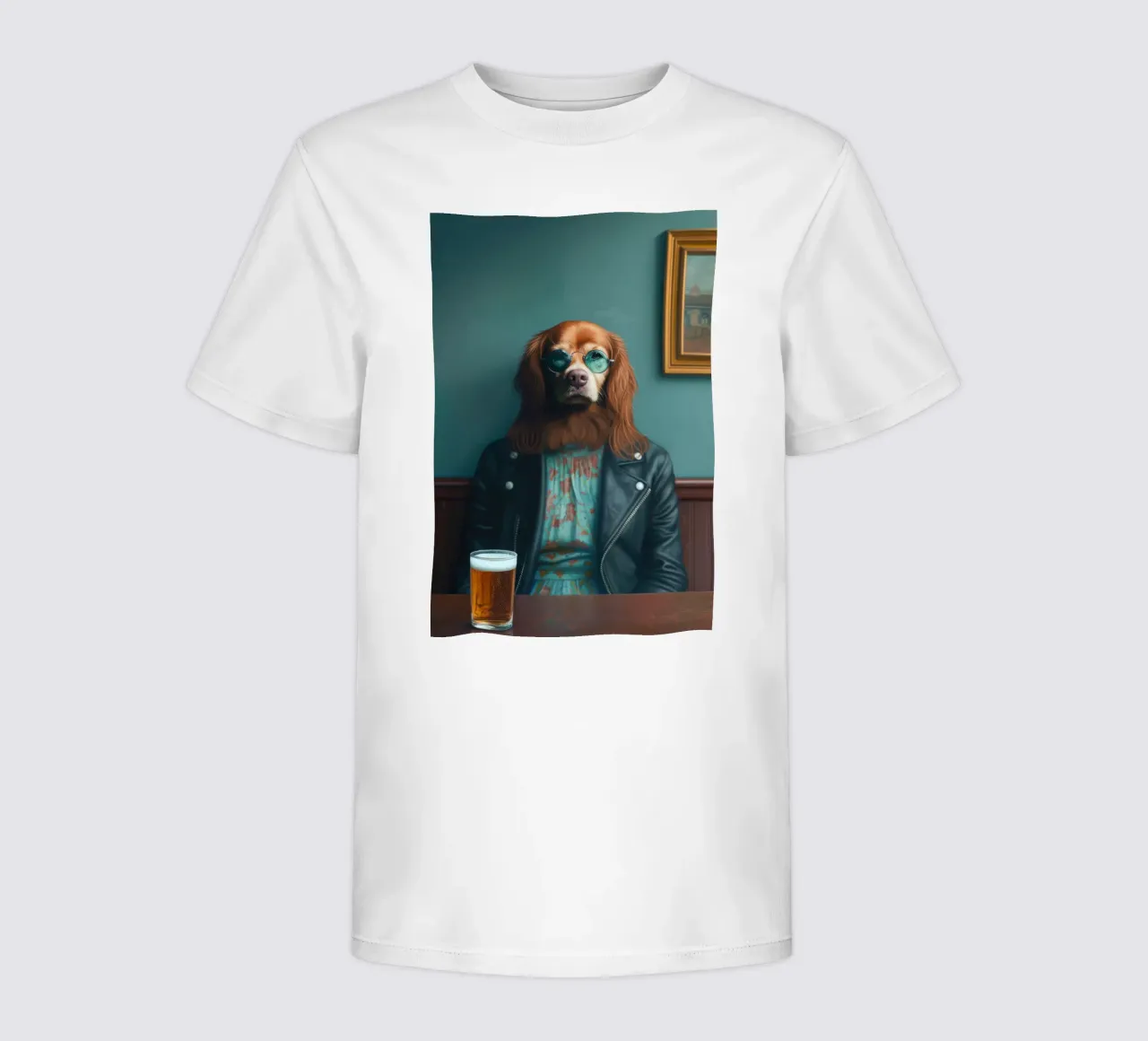 Ethan t-shirt bambini da Affiches Chien Originales – Dogland