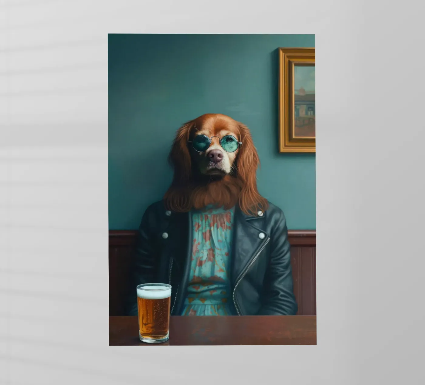 Ethan film rétro-éclairé de Affiches Chien Originales – Dogland