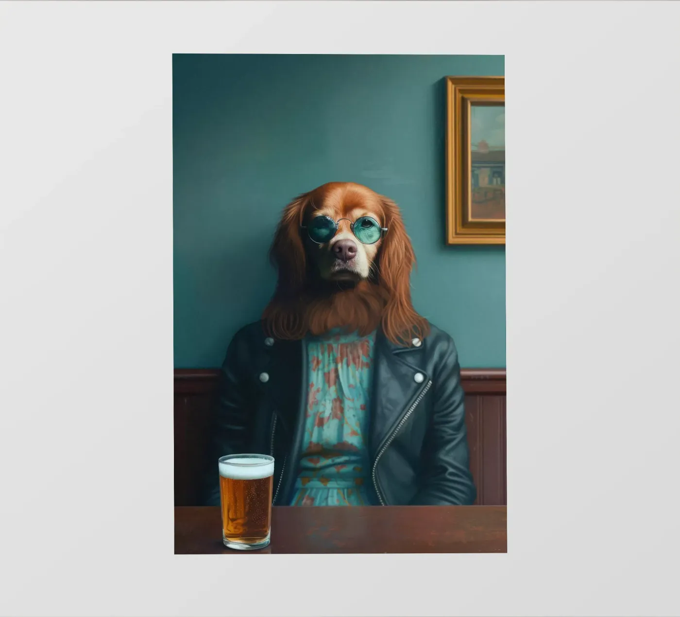 Ethan photo wallpaper by Affiches Chien Originales – Dogland