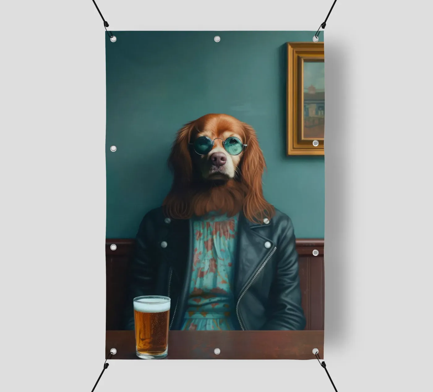 Ethan telo in pvc da Affiches Chien Originales – Dogland