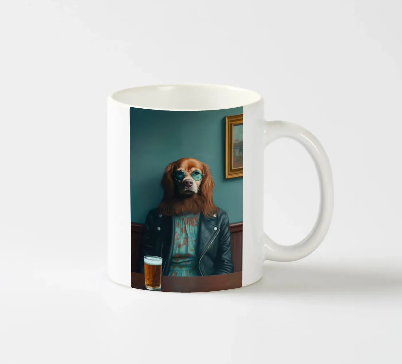 Ethan ceramic mug by Affiches Chien Originales – Dogland