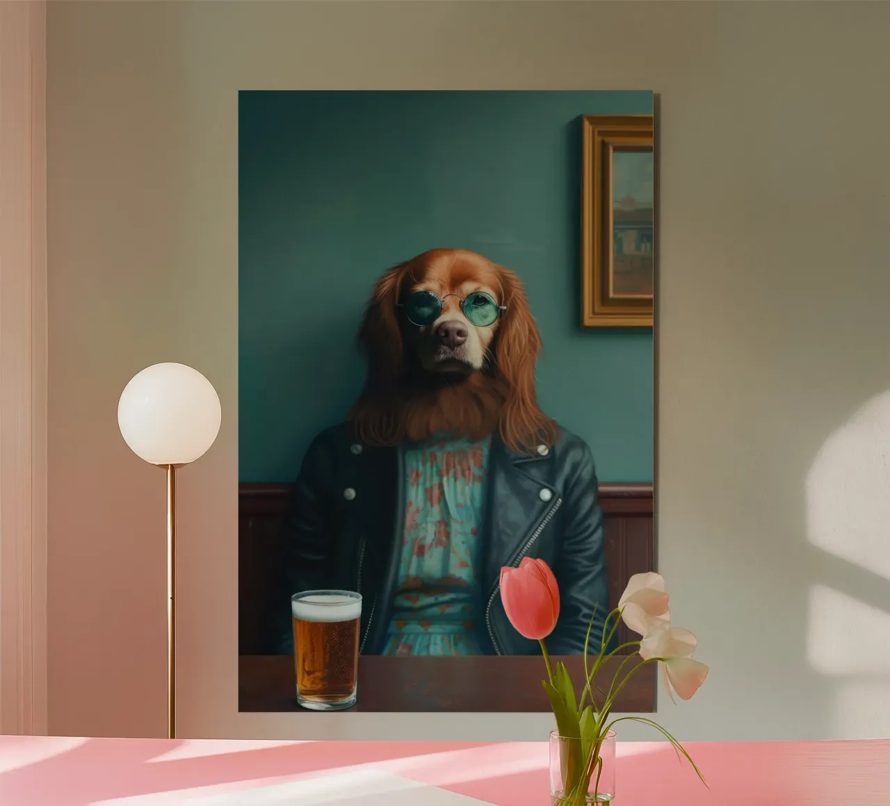 Ethan forex plate by Affiches Chien Originales – Dogland