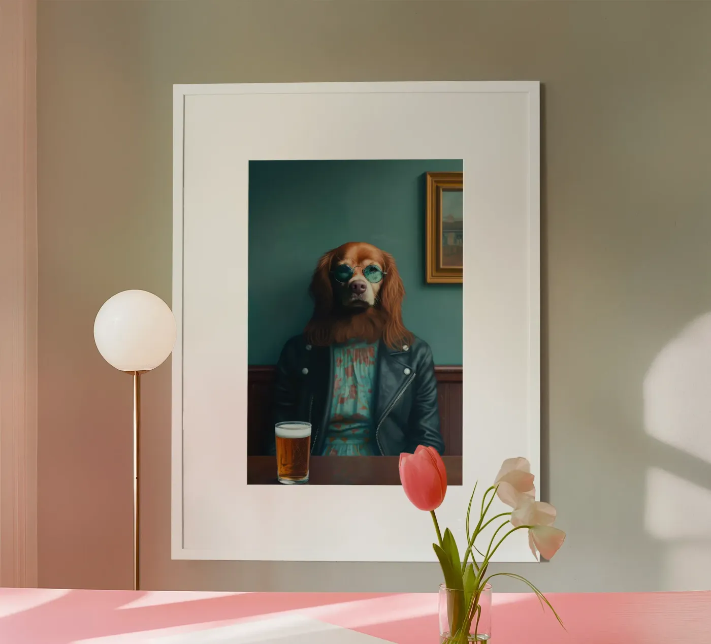 Ethan poster by Affiches Chien Originales – Dogland