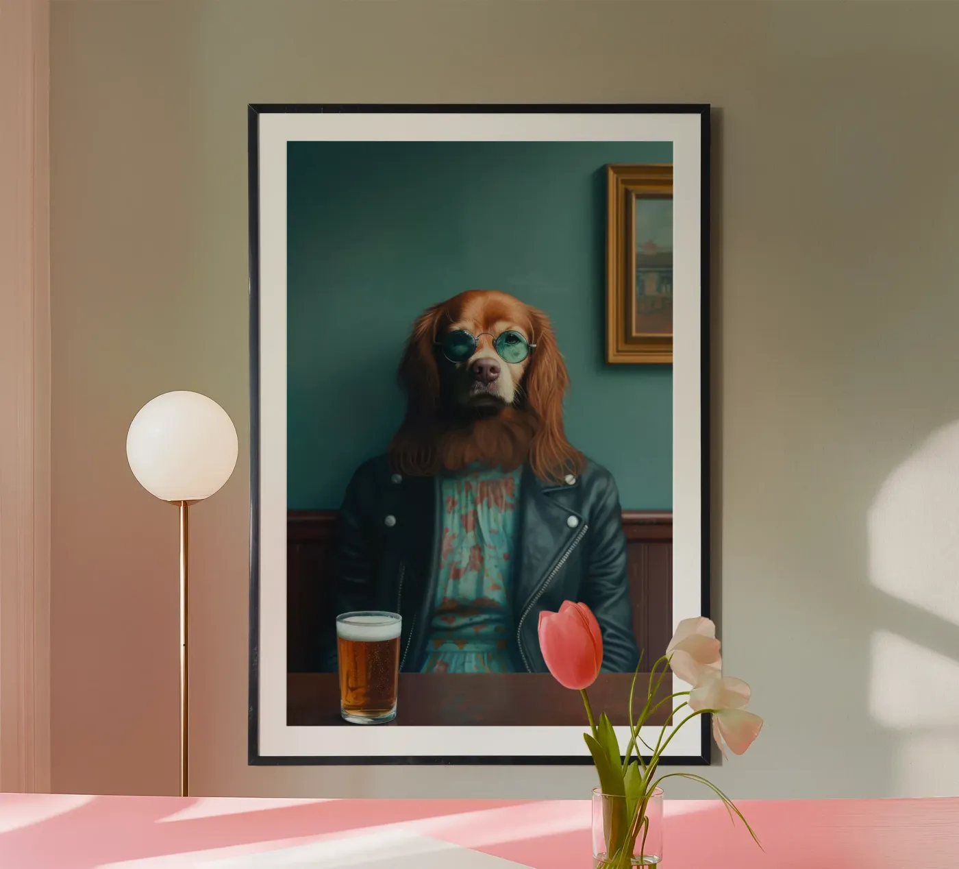 Ethan poster by Affiches Chien Originales – Dogland