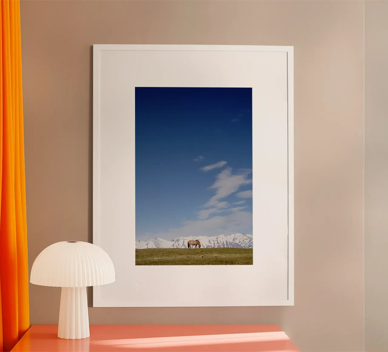 Pferd in Islanda carta hahnemühle da Simon Koy
