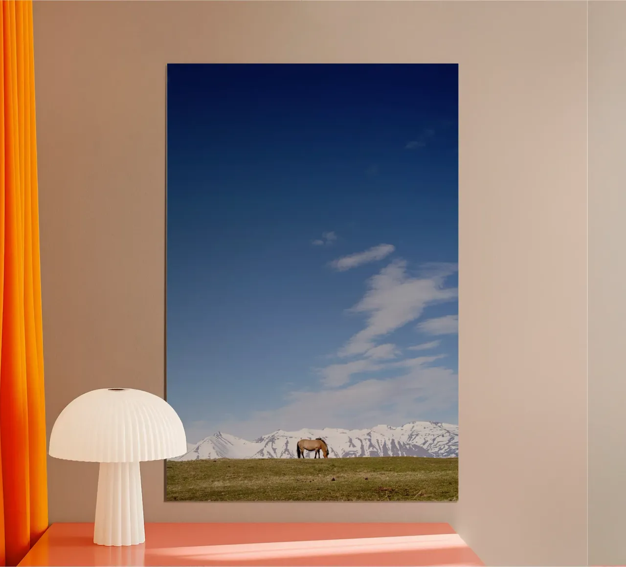 Pferd in Islanda carta hahnemühle da Simon Koy