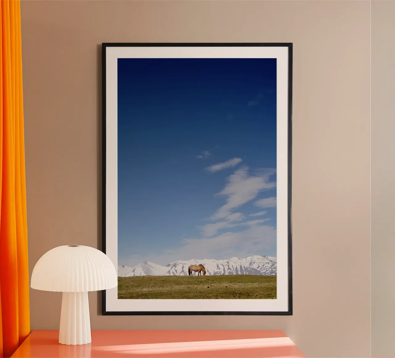 Pferd in Islanda carta hahnemühle da Simon Koy