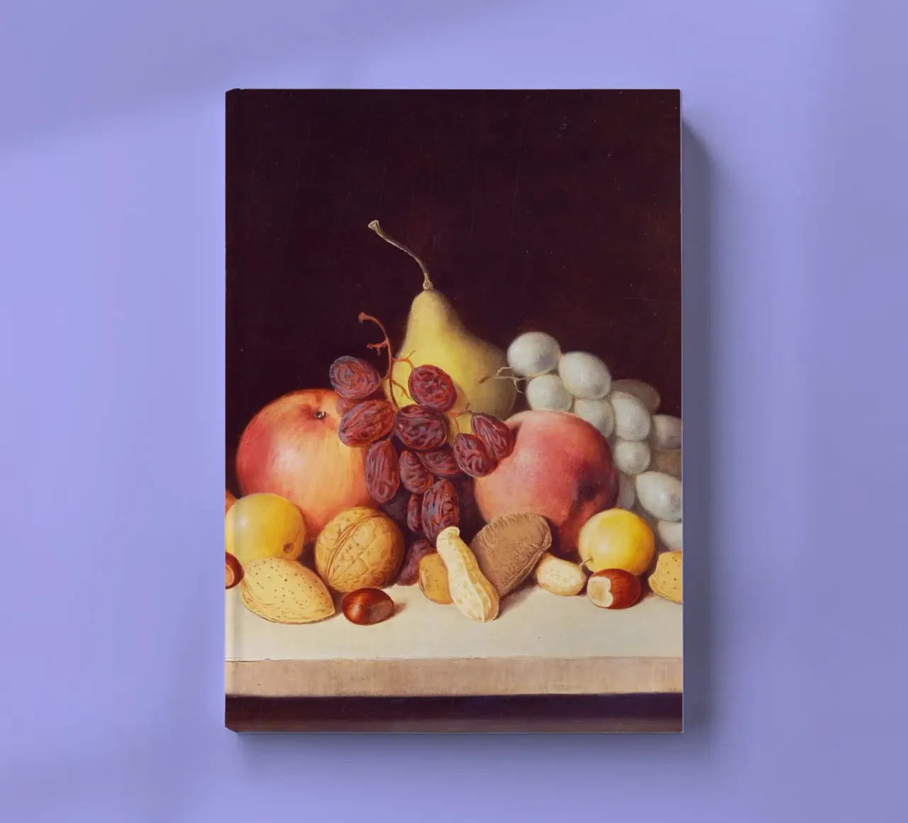Robert Seldon Duncanson’s Still Life with Fruit and Nuts notebook by Venus Art