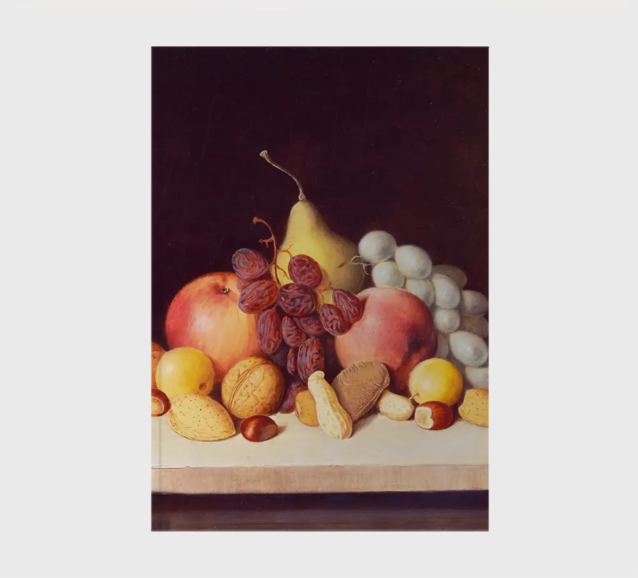 Robert Seldon Duncanson’s Still Life with Fruit and Nuts notebook by Venus Art