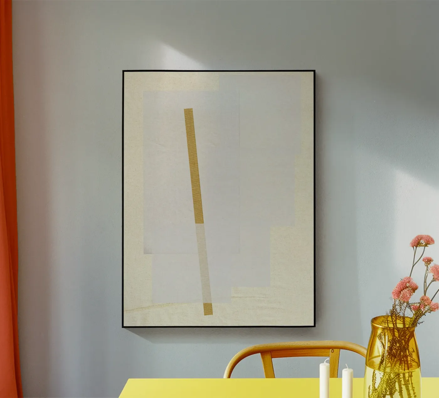 Golden Balance acryl van The Miuus Studio