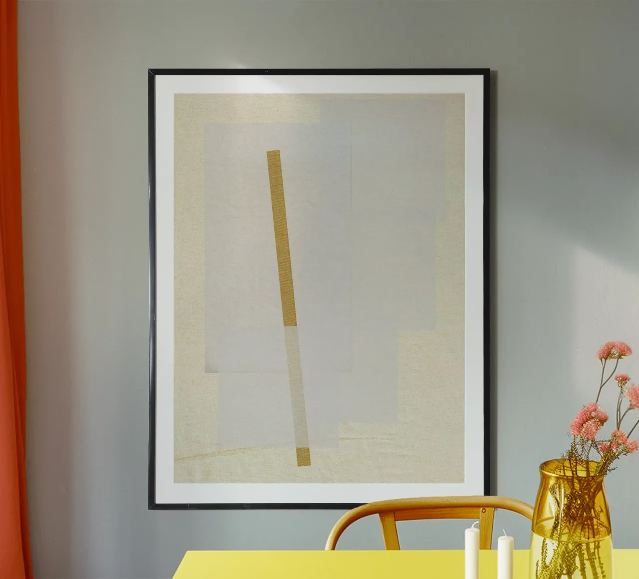 Equilibrio d'oro poster da The Miuus Studio