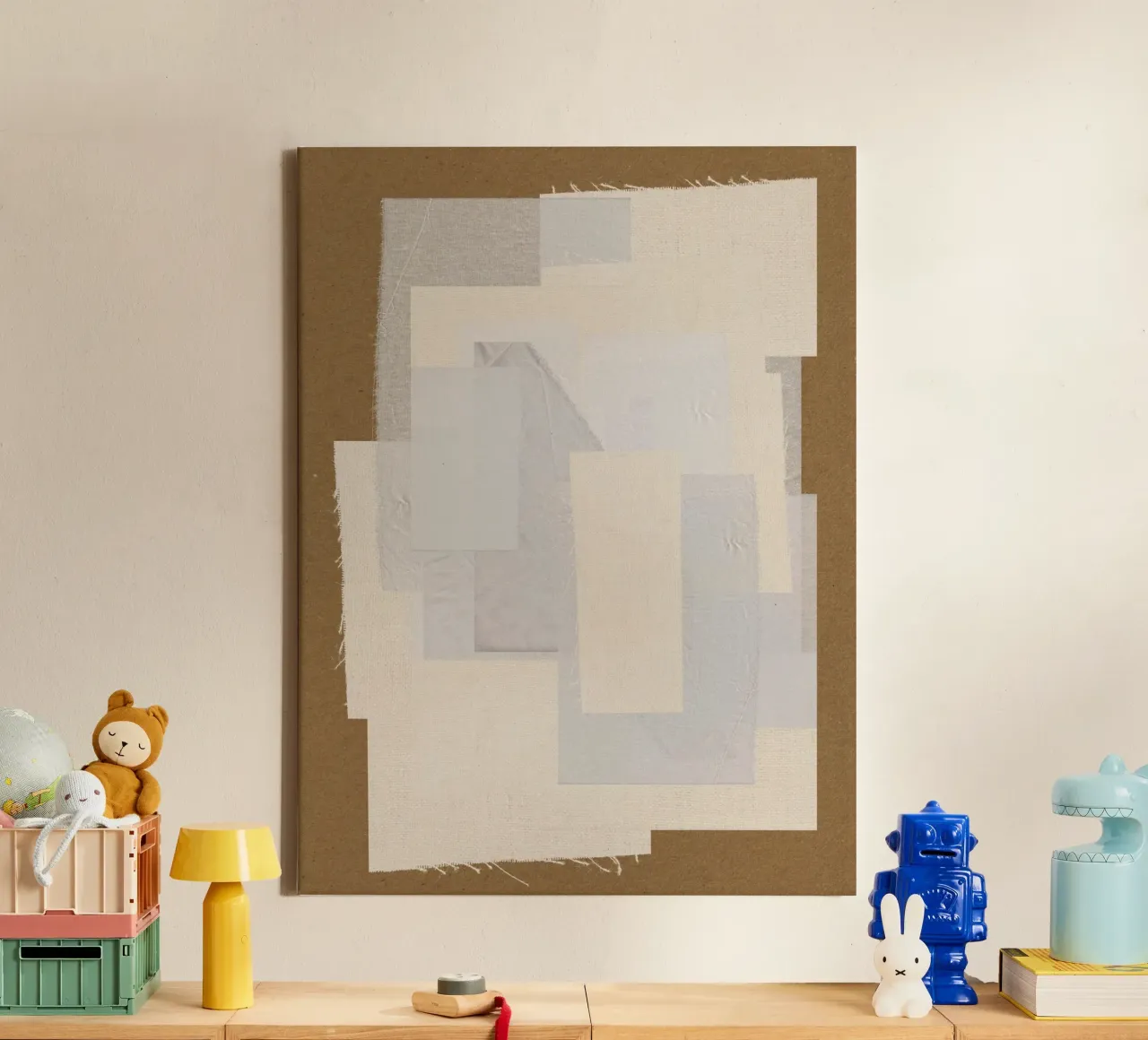 Semplicità a strati tela da The Miuus Studio