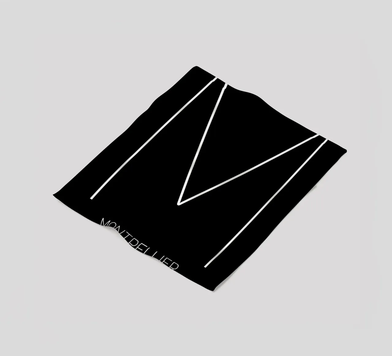 MONTPELLIER - noir coperta in pile da CityLights