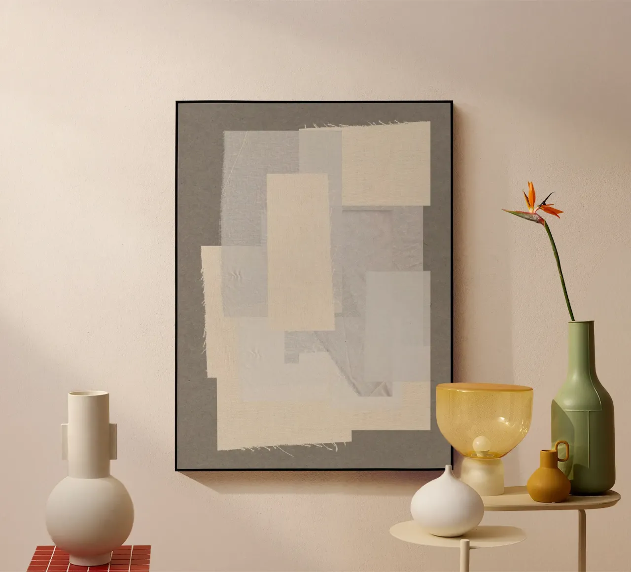 Textile Harmony plexiglas de The Miuus Studio