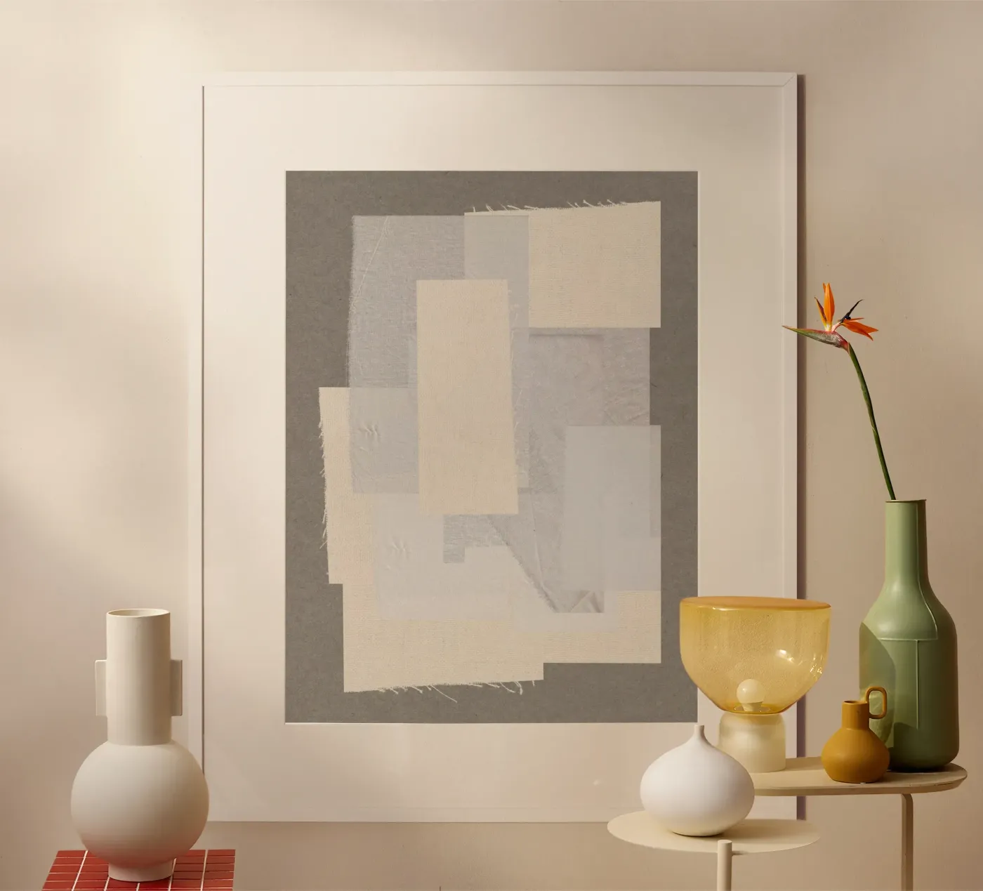 Textile Harmony poster by The Miuus Studio