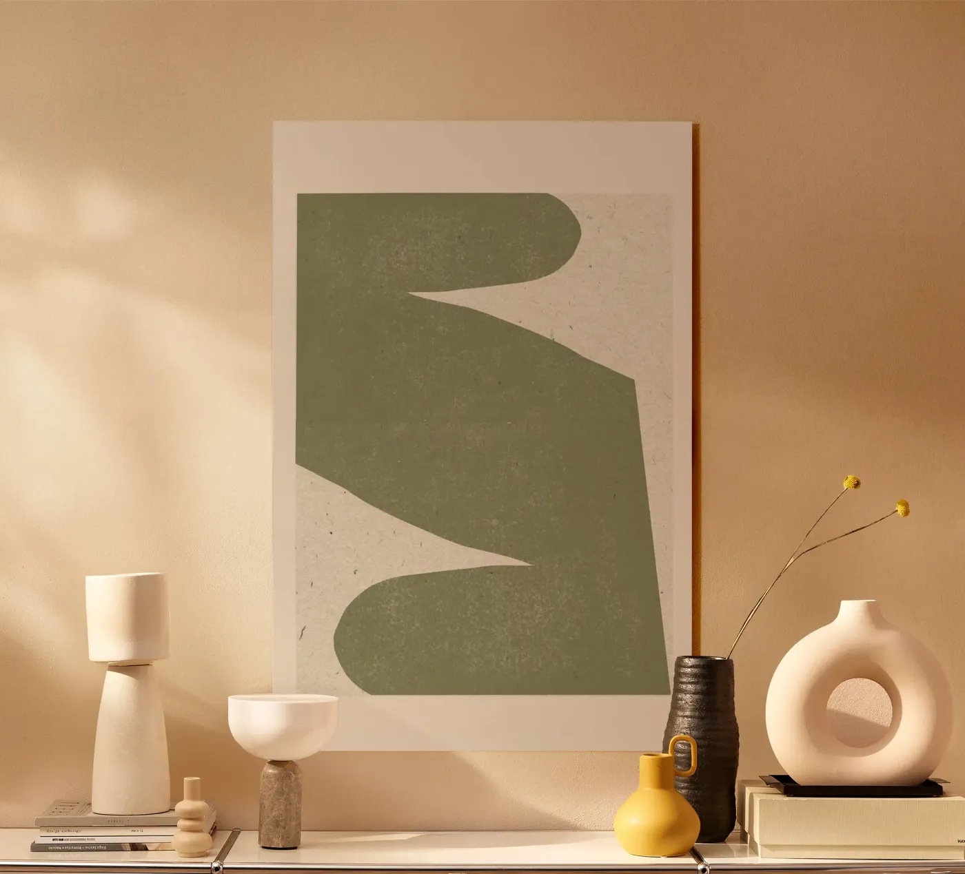 Flusso verde delicato plexiglass da The Miuus Studio