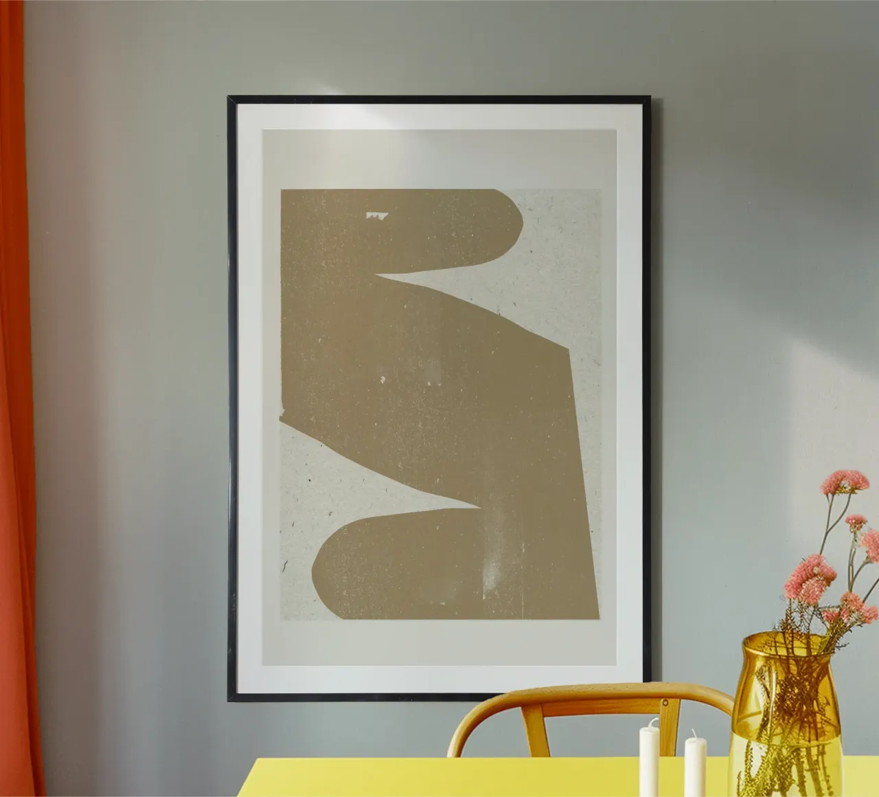 Muted Harmony poster by The Miuus Studio