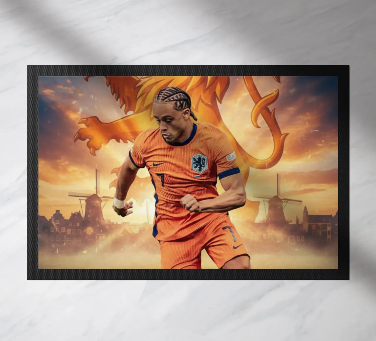 Xavi Simons Orgoglio olandese zerbino da Lembayung art