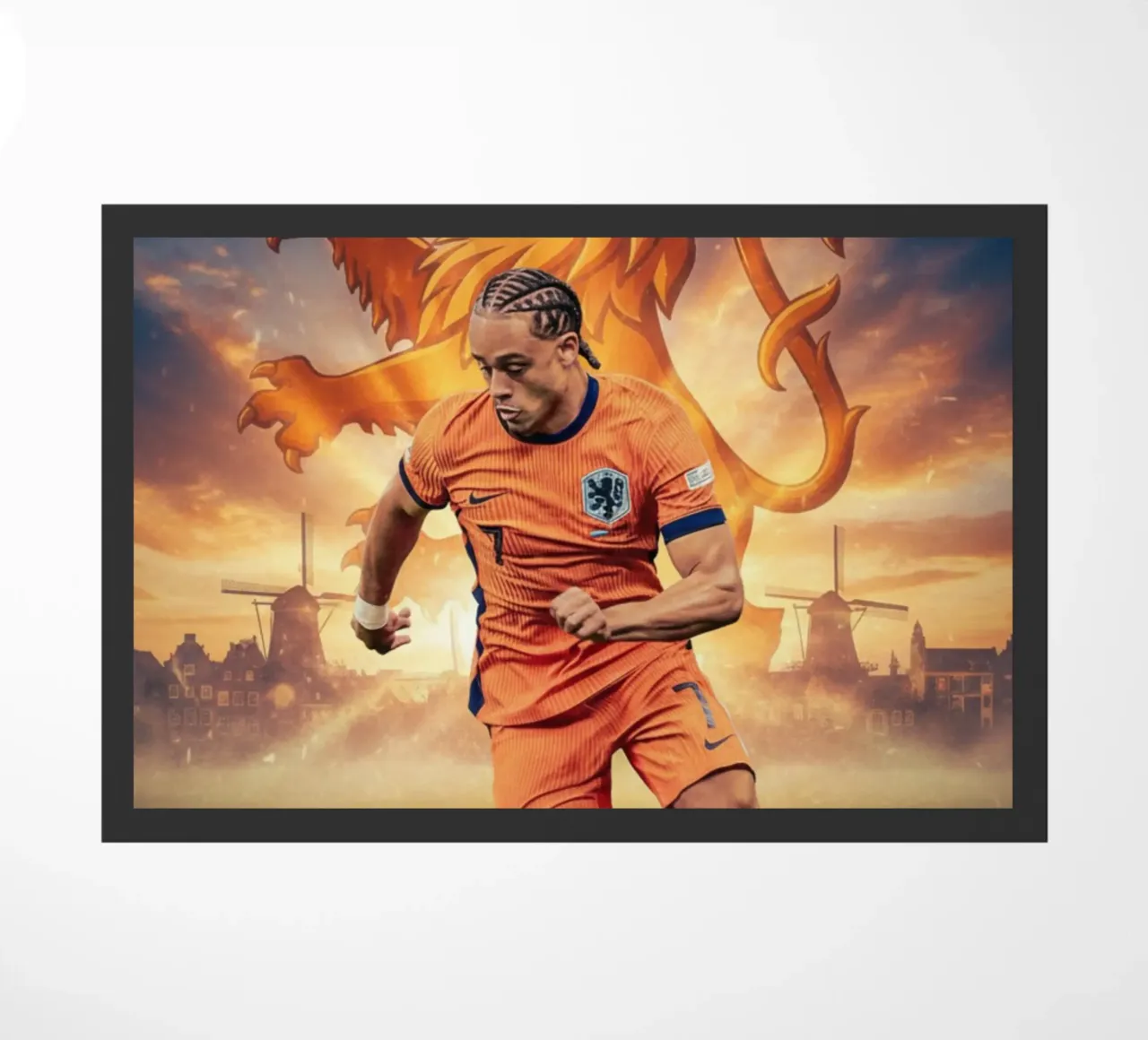 Xavi Simons Orgoglio olandese zerbino da Lembayung art