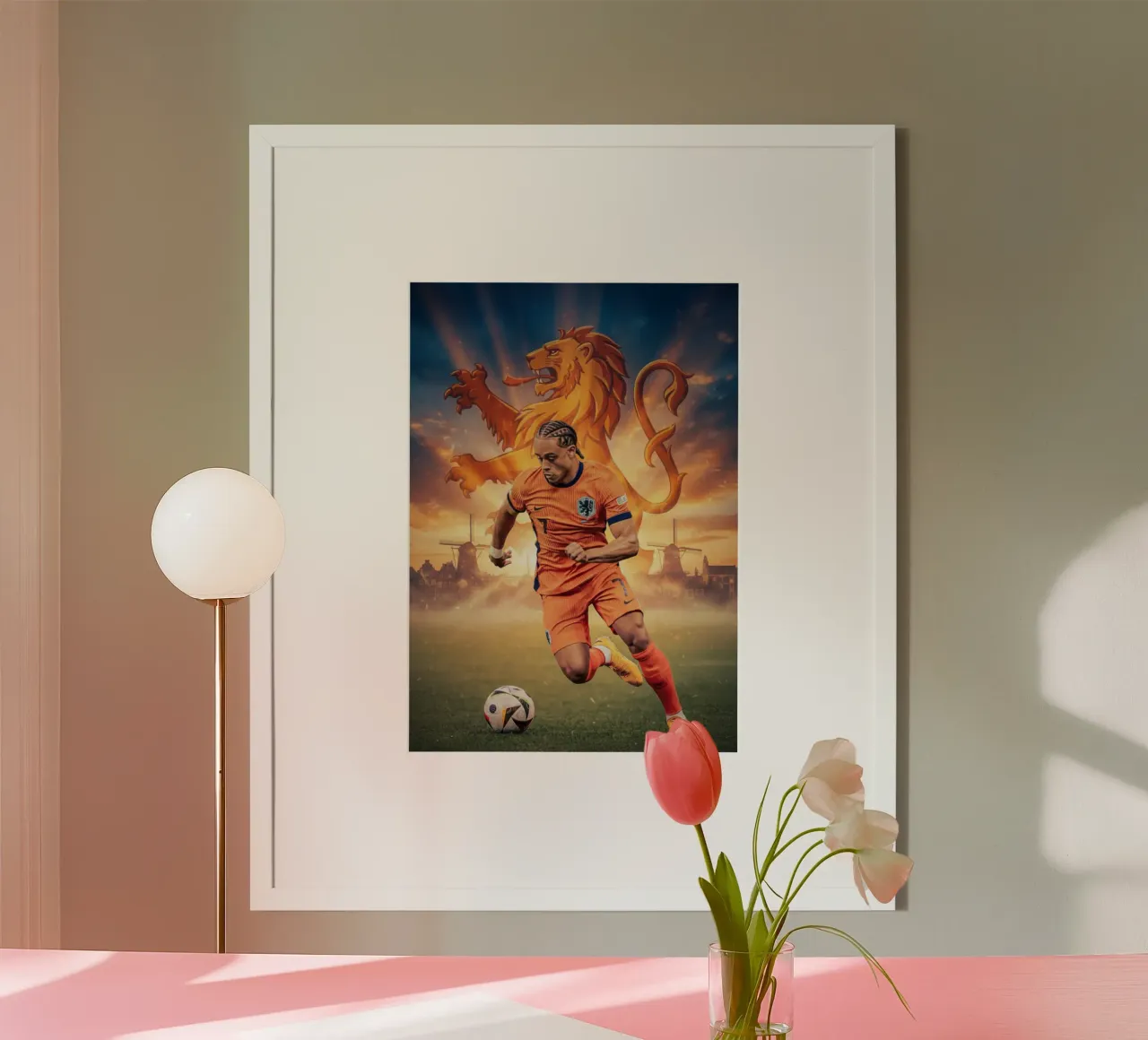 Xavi Simons Orgoglio olandese carta hahnemühle da Lembayung art