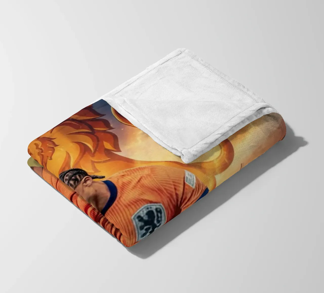 Xavi Simons Orgoglio olandese coperta in pile da Lembayung art