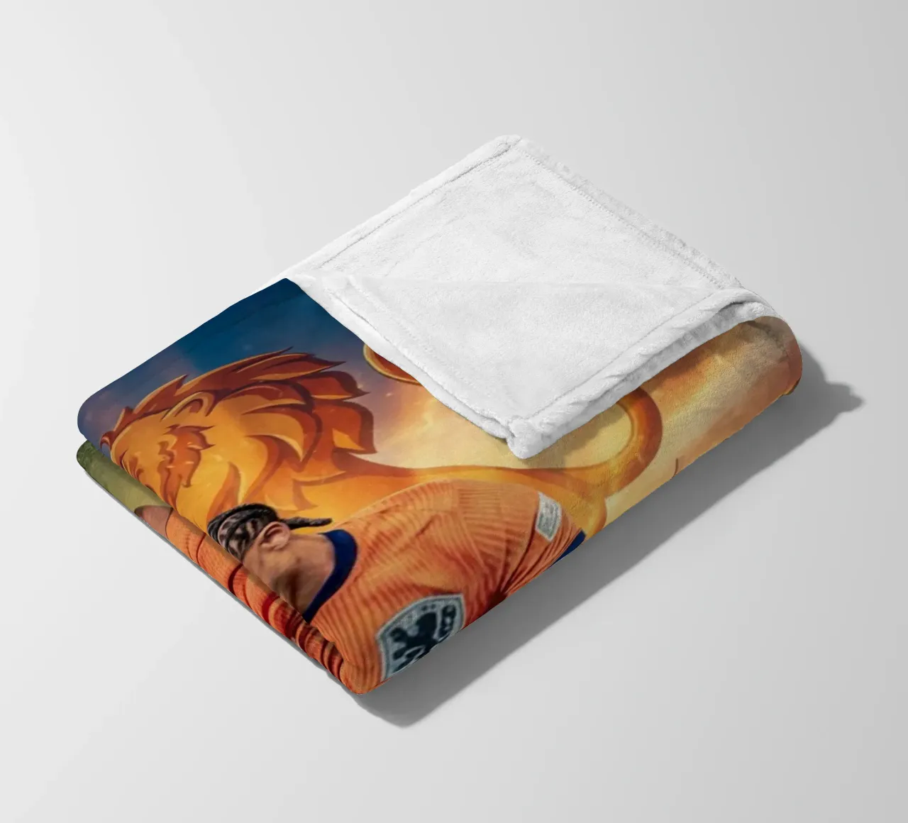 Xavi Simons Orgoglio olandese coperta in pile da Lembayung art