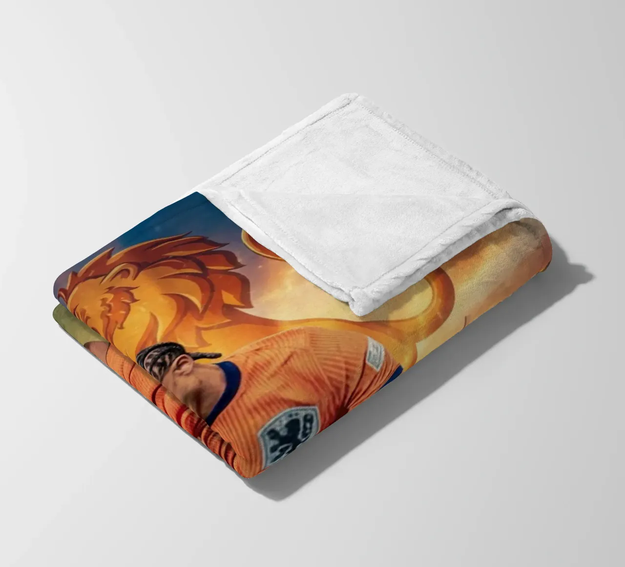 Xavi Simons Orgoglio olandese coperta in pile da Lembayung art