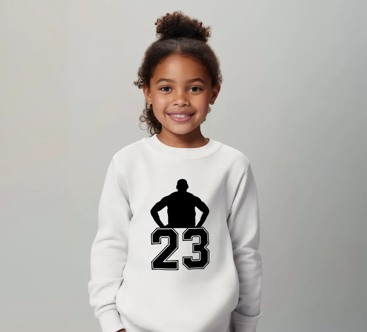 23 Nero felpa bambino da janna shop
