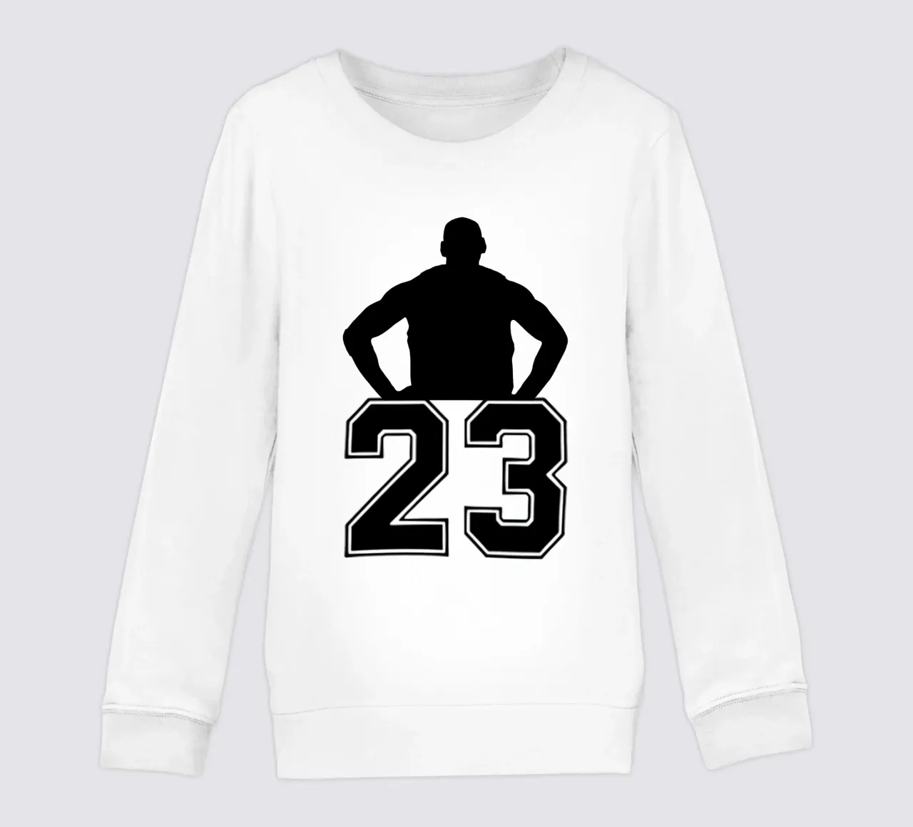 23 Nero felpa bambino da janna shop