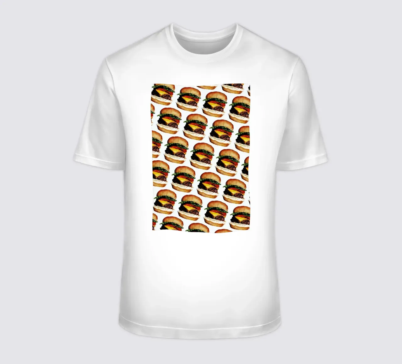 Cheeseburger Pattern camiseta de Kelly Gilleran