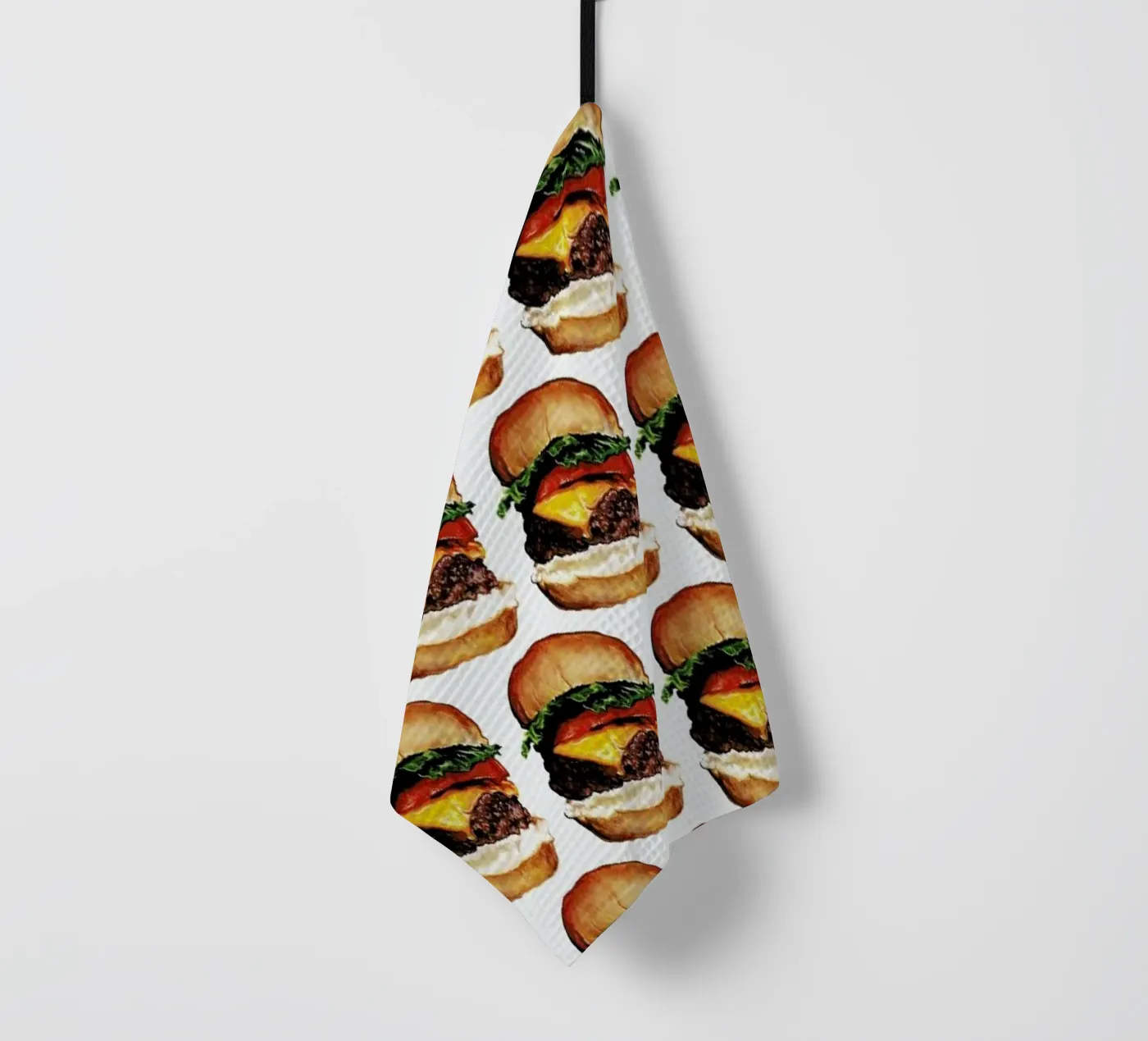 Cheeseburger Pattern torchon de Kelly Gilleran