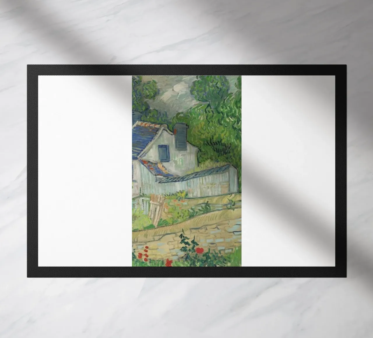vista delle case a auvers zerbino da Piper Shop Oke