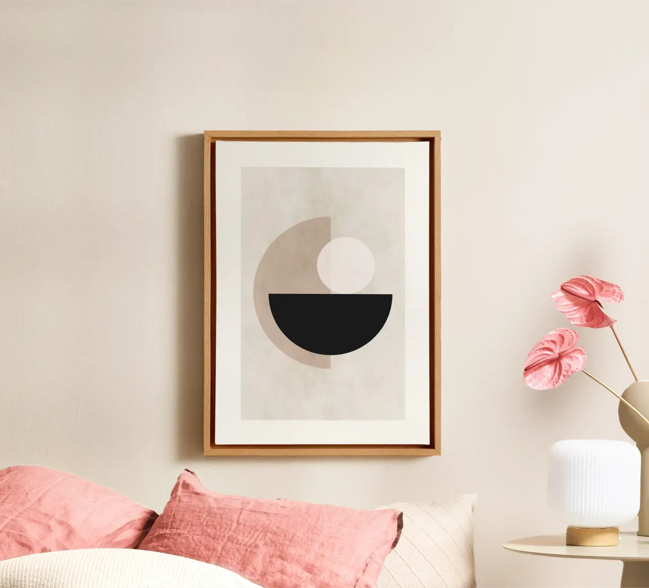Inner Circle No1 Print canvas by Lonnieprints