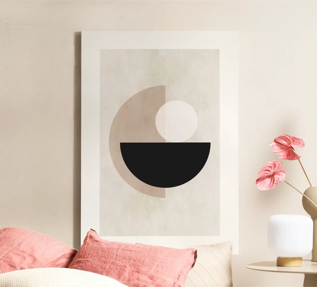 Inner Circle No1 Print canvas by Lonnieprints